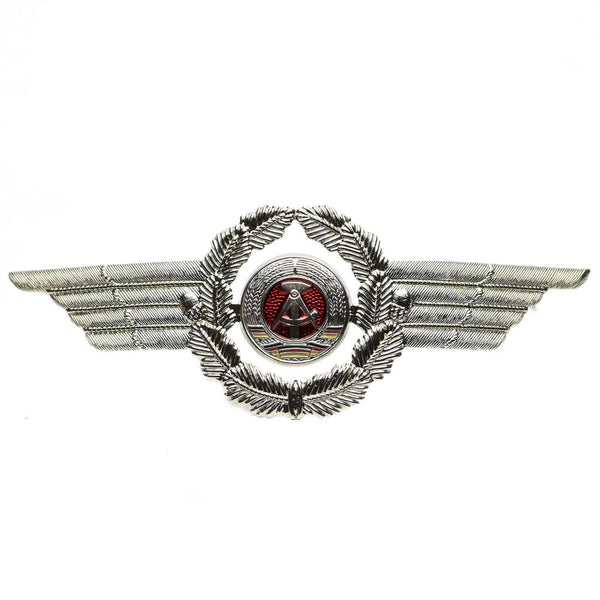 Original Östtysk NVA DDR Army Military Cap Hat Cockade Pin Badge Officer