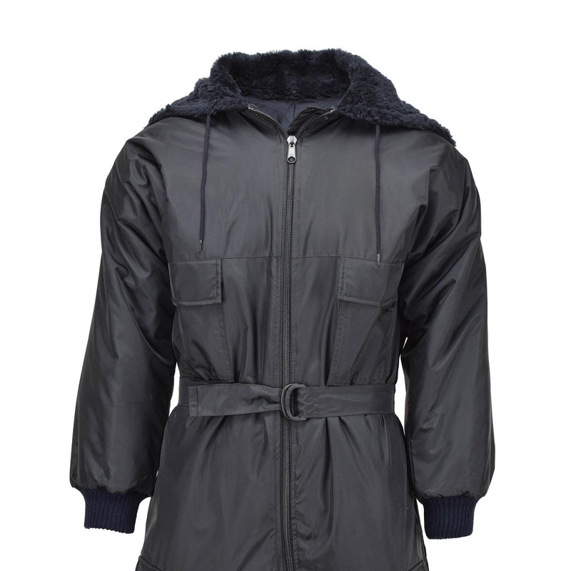 Original Dutch Military Work Coverall Hooded Cold Weather Jumpsuit quiltad foder