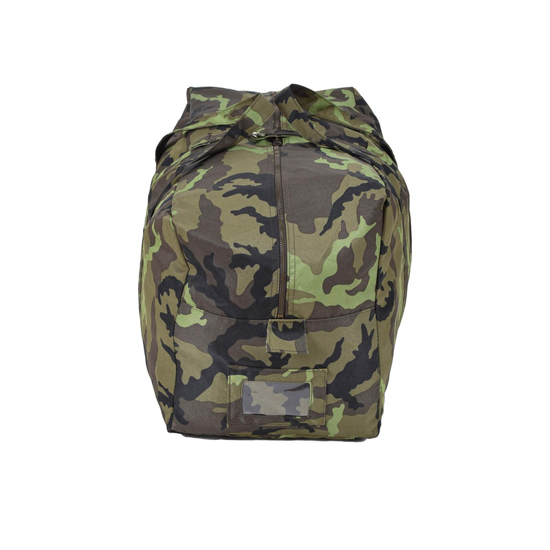 Original tjeckisk militär duffle -väska M95 Camo sportkläder väska rese handväska ny