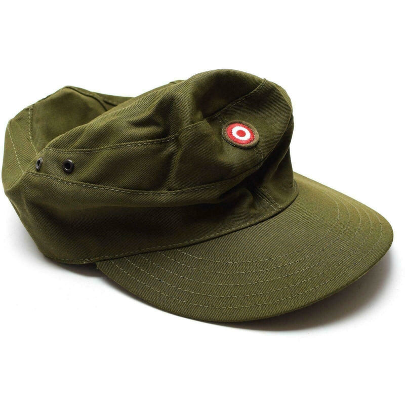 Äkta österrikiska militära överskotts trupper Field Cap Olive Od Österrike Combat Hat