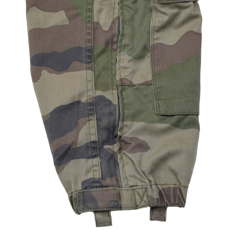 Äkta franska militära omslag Navy Mechanic Jumpsuit Roomy Fit Cce Camouflage