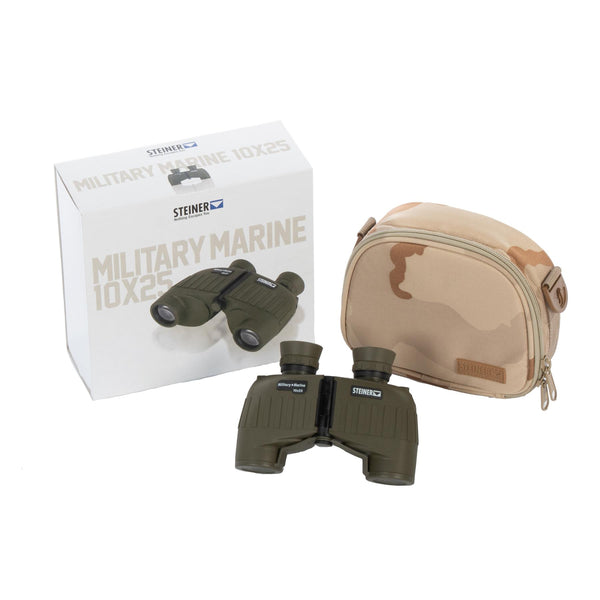 Steiner kikare militär marin 10x25 oliv robust auto fokusjakt optik
