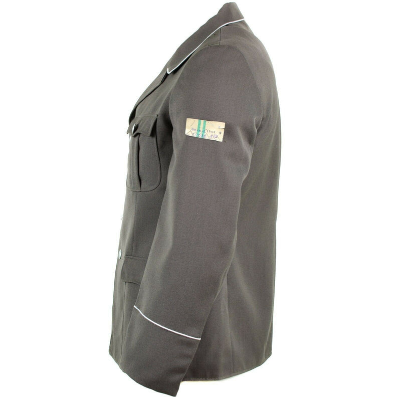 Original tyska NVA Army Dress Jacket Officier Formell Uniform Grey Military New