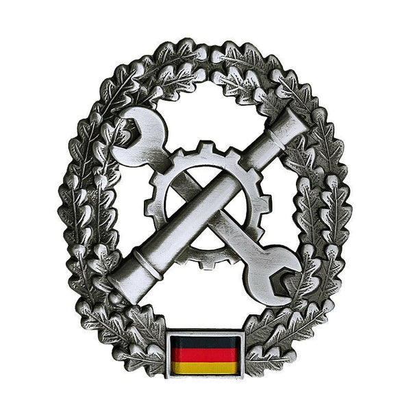 Äkta tyska arméns basker Cap Insignia Badge Cockade Logistic Maintenance Troops