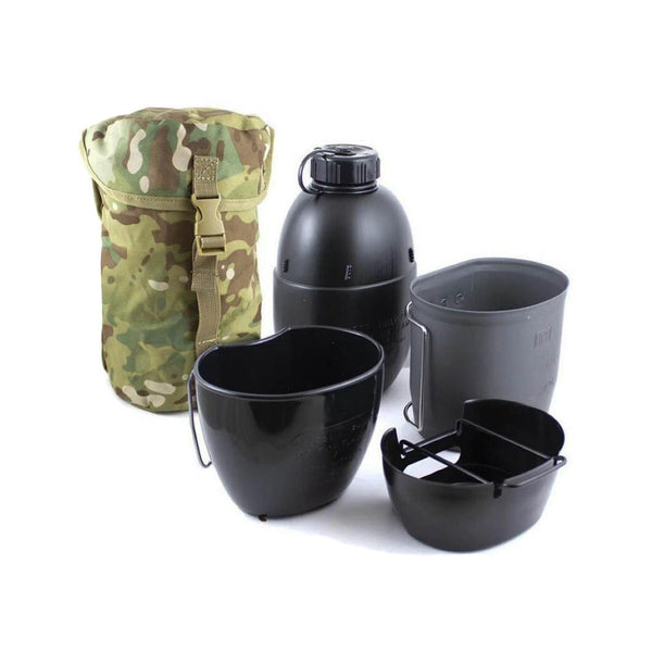 BCB Multifuel Cooking System Aluminium Stove Canteen Nato Flask Multicam Pouch