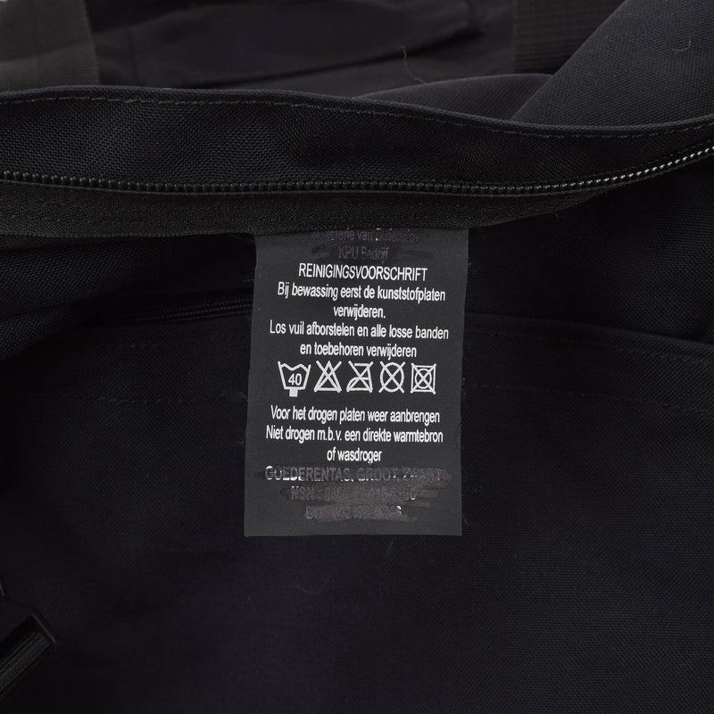 Original Dutch Military Duffle Sportswear Bag Travel Ryggsäck Rucks Black Black
