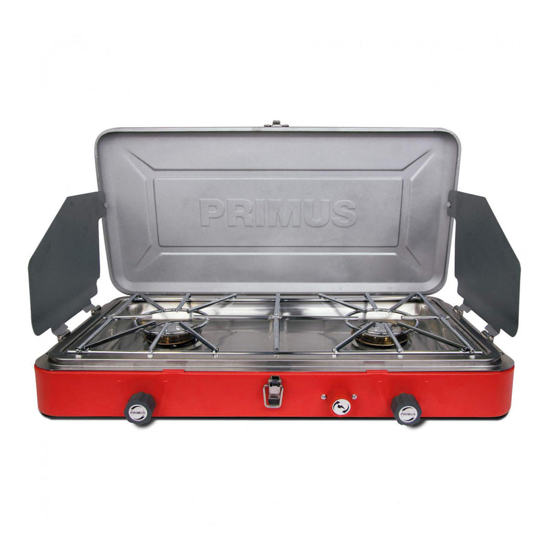 Primus Atle II Portable Camping Spise Dual Burner Outdoor Kitchen Cookware