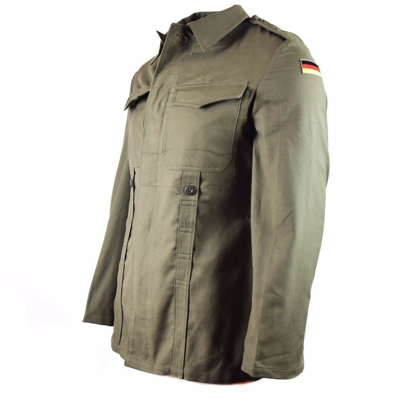 Original German Army Molskin Jacket. Vintage BW Army Field Olive Drab Jacket
