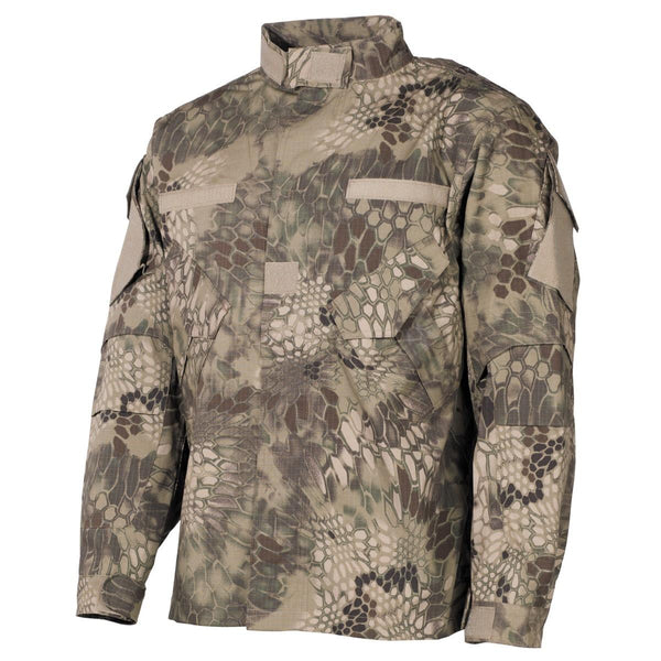 Brand Army Military Style Combat Jacket Mission Snake FG Camouflage Uniform