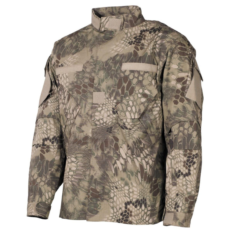 Brand Army Military Style Combat Jacket Mission Snake FG Camouflage Uniform