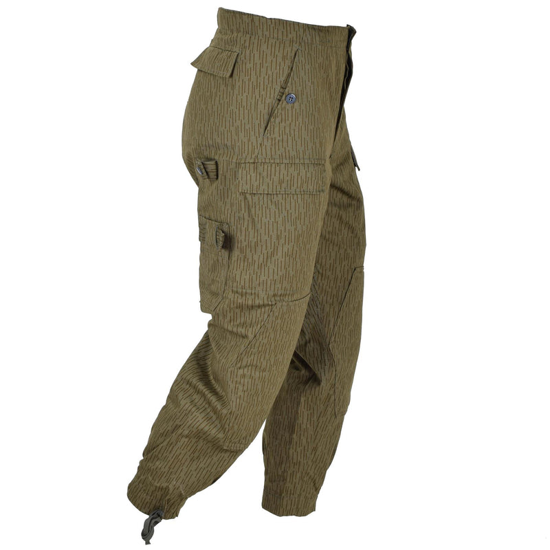 Original tysk militär NVA Strichtarn Camo Tactical Pants Field Truussers New