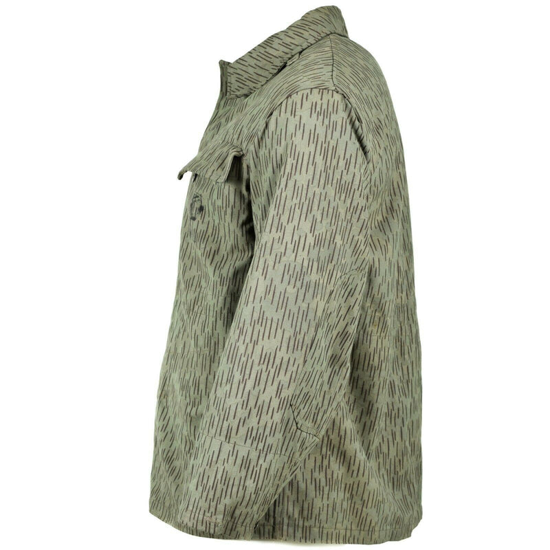Original tjeckiska arméns militära strid M60 Field Jacka Parka Rain Drop Camouflage