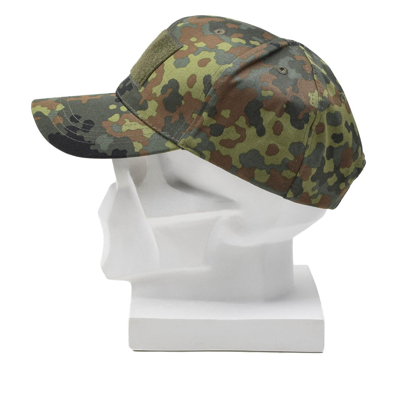 Leo Kohler Military Field Baseball Cap BW Flecktarn Camouflage Peaked Visor Cap