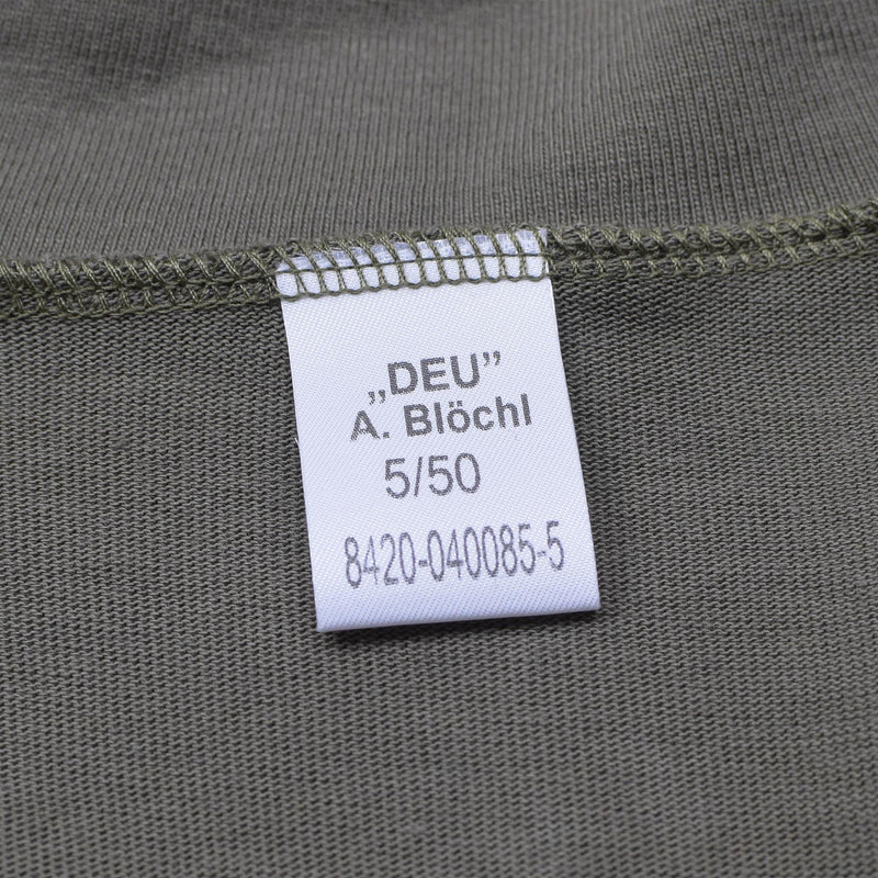 Blochl Brand Military Style Jersey Shirts Thermal High Neck Undershirts New