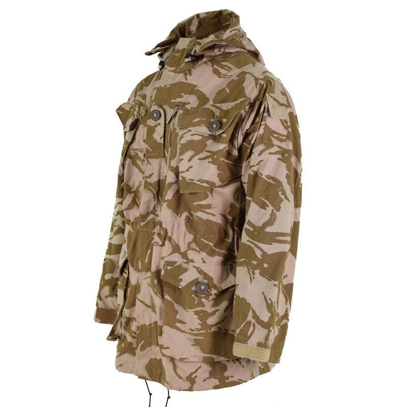 Äkta brittiska arméparka dpm öken camo smock vindtät jacka militär fråga