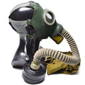 Original sovjetisk GP-4 gasmask 1960-tals vintage militäröverskottssats grå gummi