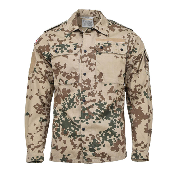 Äkta georgiska arméfältblus Tropentarn Camouflage Field Tactical Shirts