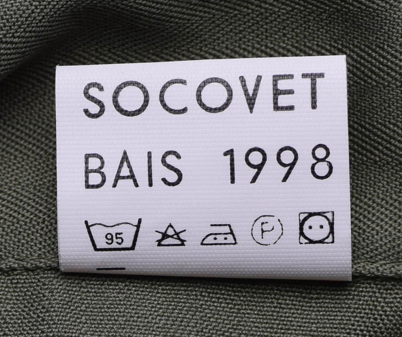 Äkta franska armé F2 Combat Jacket Militär fråga överskottsskjorta oliv od ny