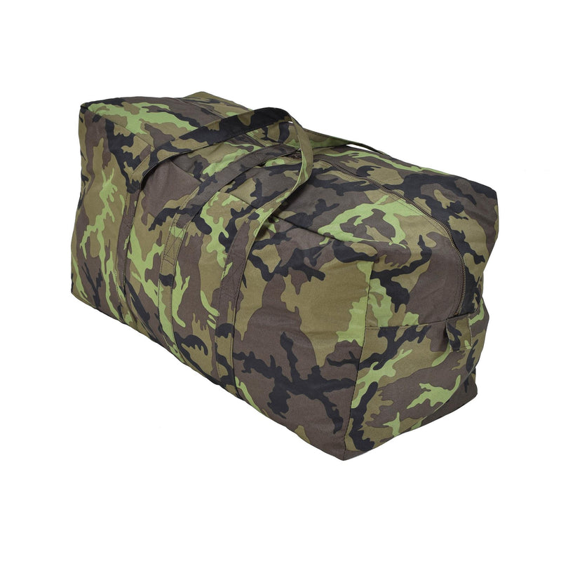 Original tjeckisk militär duffle -väska M95 Camo sportkläder väska rese handväska ny
