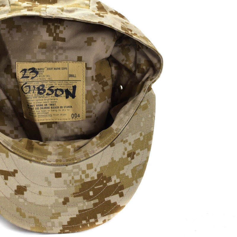 Äkta U.S. Army Garrison Cap Marpat MC Desert Field Military Hat BDU Patrol