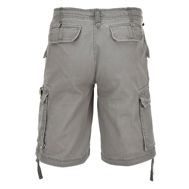 Mil-Tec Brand Military Style Olive Prewashed Molskin Paratrooper last Shorts