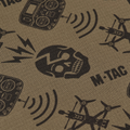 M-TAC Microfleece Hals Damask Drone Mönster Tactical Outdoor Scarf Tan