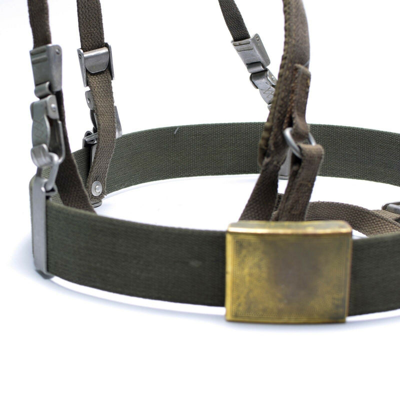 Tysk armé Y-remsuspender Bälte webbing set System Tactical Harness Pack Kit