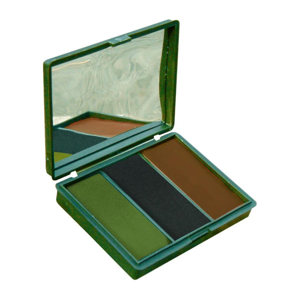 BCB Army Face Camouflage 3 Color Cream Make-Up Paint Compact Size Easy Clean