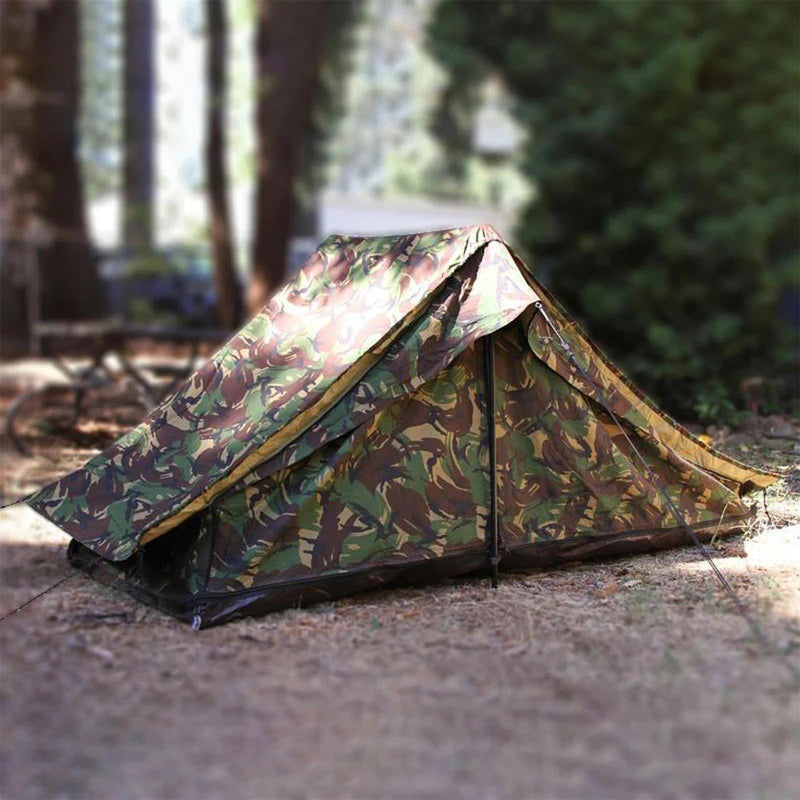 Original Dutch Military DPM Camouflage Tent Water Repellent Outdoor Camping