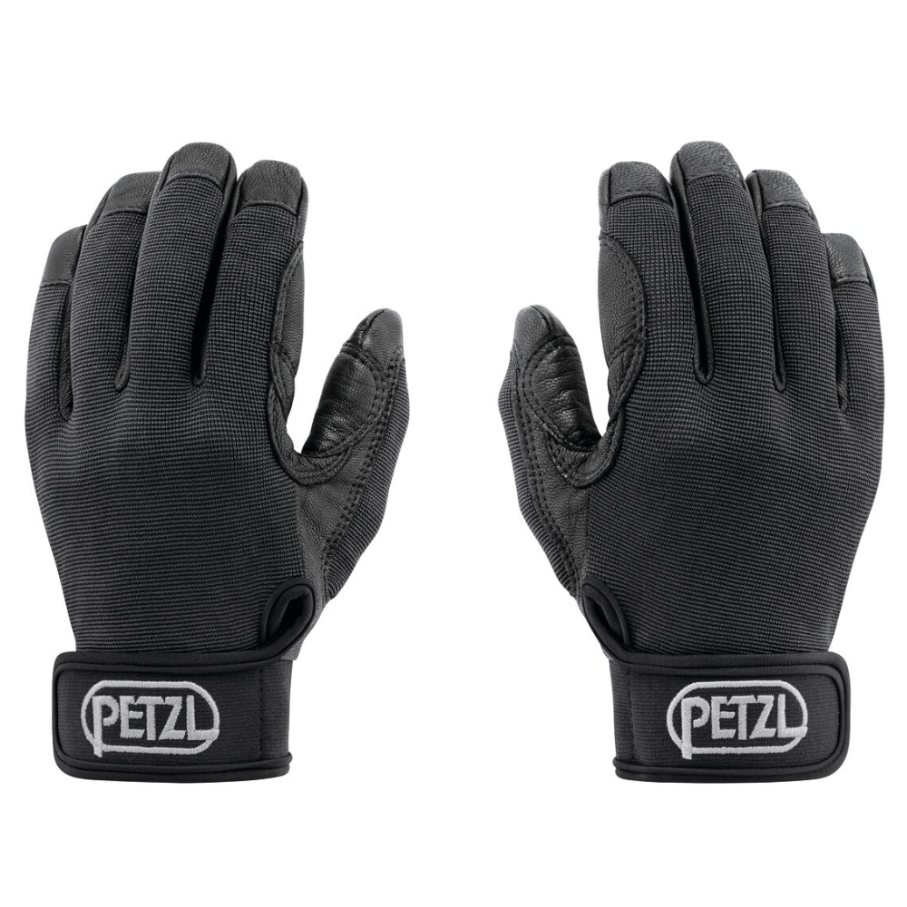 Petzl CORDEX Belay Rappel Handskar Läderrep Work Climbing Tactical Black