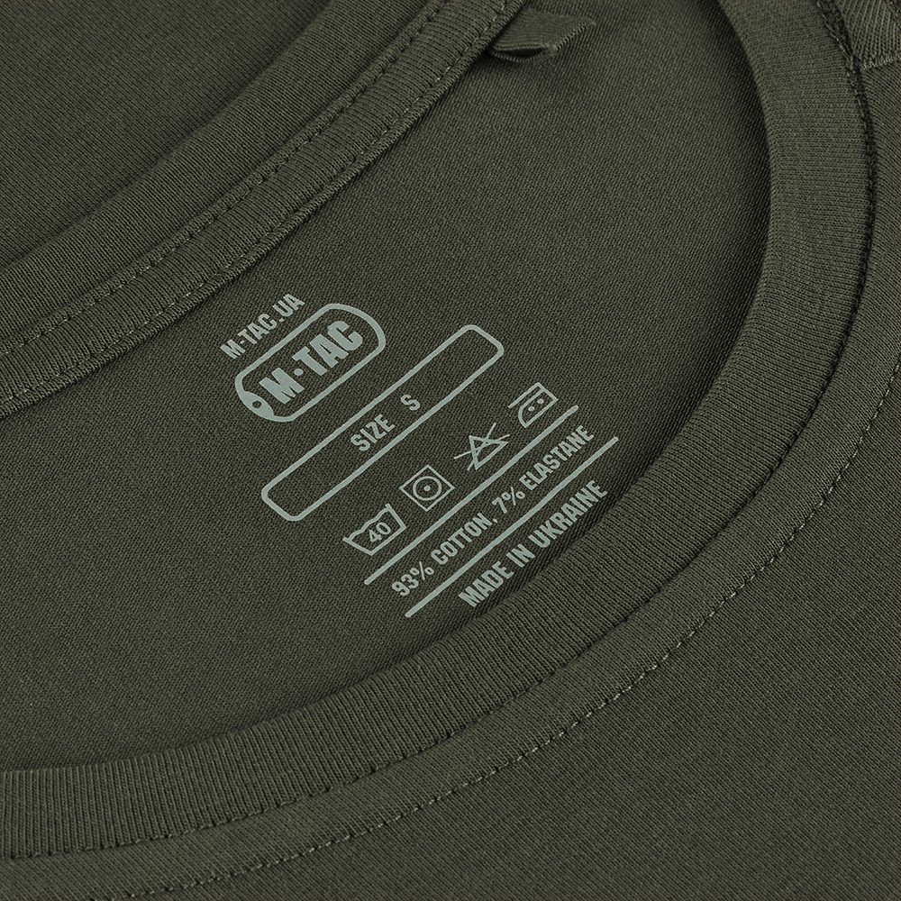 M-Tac 93/7 Summer Comfort Fit T-shirt Lätt stretchig bomull Army Olive