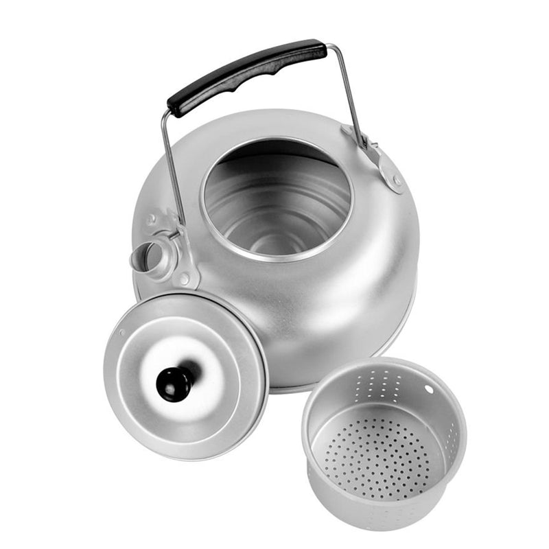 MIL-TEC Camping Cookware Outdoor Camping Cooking Set Pan Pot Kettle Aluminium Set