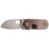 Fox Knives BEAN GEN2 fällbar fickkniv Micarta handtag rostfritt stål 440C