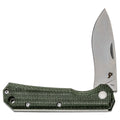 Fox Knives Märke CIOL vikkniv satinrock rostfritt stål 440C Micarta handtag