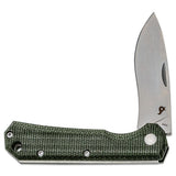 Fox Knives Märke CIOL vikkniv satinrock rostfritt stål 440C Micarta handtag