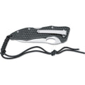 Fox Knives Märke vikkniv satinbelagd 440 rostfritt stål blad G10 handtag