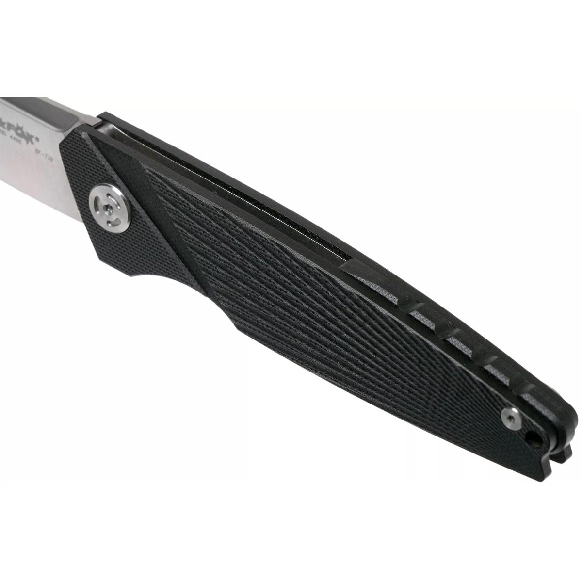 Fox Knives Märke vikbar fickkniv METROPOLIS rostfritt stål 440C satinbelagd