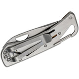 Fox Knives Märke vikbar fickkniv trähandtag satinbelagd 440 rostfritt stål