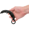 Fox Knives Märke Italien Chiropteka Fällkniv Karambit rostfritt stål svart