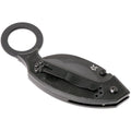 Fox Knives Märke Italien Chiropteka Fällkniv Karambit rostfritt stål svart