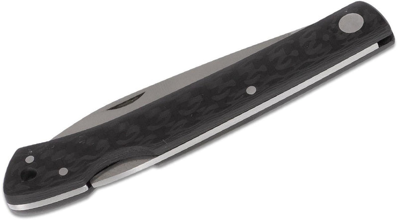 Fox Knives Brand Italy folding knife stainless steel 440C Carbon fiber handle - GoMilitar