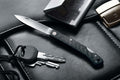 Fox Knives Brand Italy fällkniv rostfritt stål 440C Kolfiberhandtag