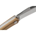 Fox Knives Märke Italien LIBAR fällkniv rostfritt stål M390 Olivträ skaft