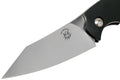 Fox Knives Märke Italien SLIM DRAGOTAC Fickkniv rostfritt stål Svart
