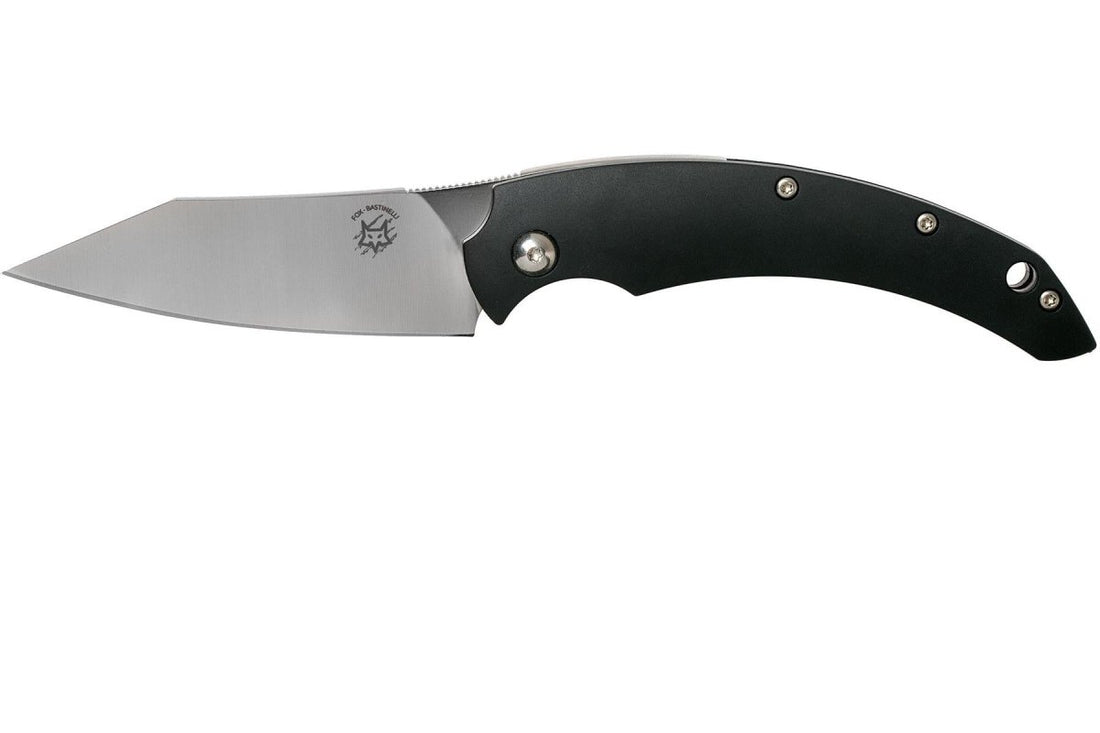 Fox Knives Märke Italien SLIM DRAGOTAC Fickkniv rostfritt stål Svart