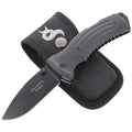 Fox Knives Märke KUMA fällkniv titanbelagd rostfritt stål 440 G10 handtag