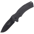 Fox Knives Märke KUMA fällkniv titanbelagd rostfritt stål 440 G10 handtag