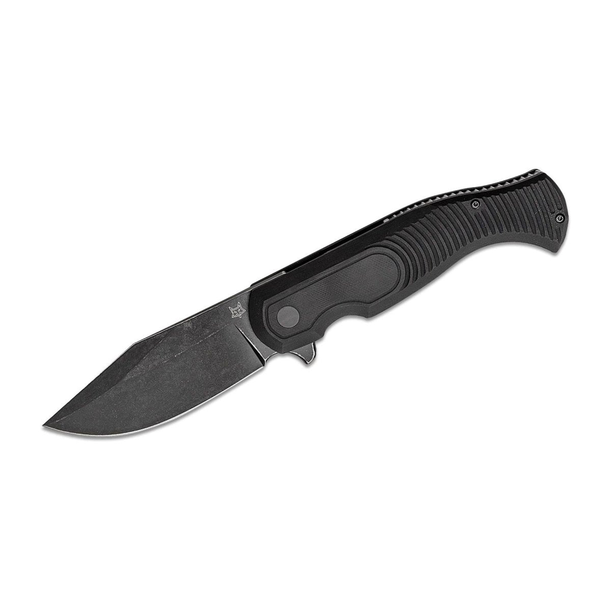 Fox Knives EASTWOOD TIGER Fickkniv höghastighets D2 stål G10 svart taktisk