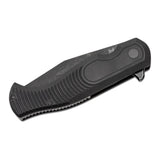 Fox Knives EASTWOOD TIGER Fickkniv höghastighets D2 stål G10 svart taktisk
