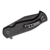 Fox Knives EASTWOOD TIGER Fickkniv höghastighets D2 stål G10 svart taktisk